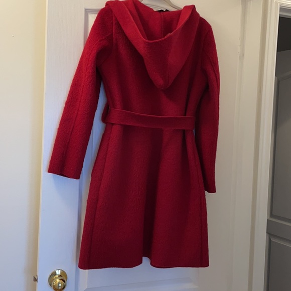 Red Trench Coat!! - Picture 4 of 4